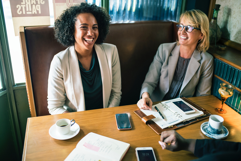 women meeting